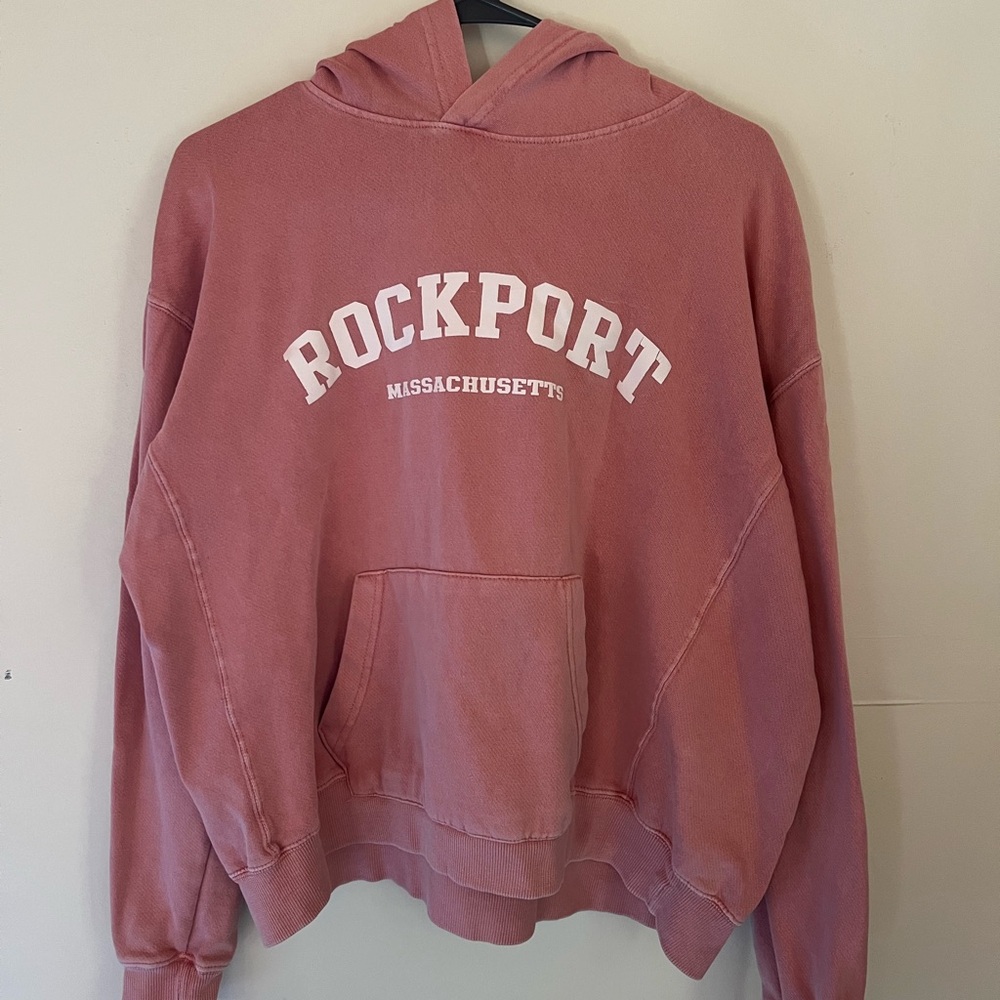 Pink Rockport Hoodie. Size S